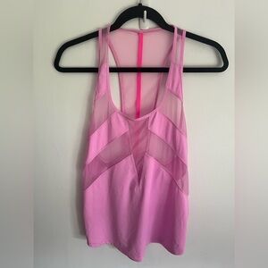 Lululemon Women If You're Lucky Tank Top Vintage Pink Raspberry Glo US 8
